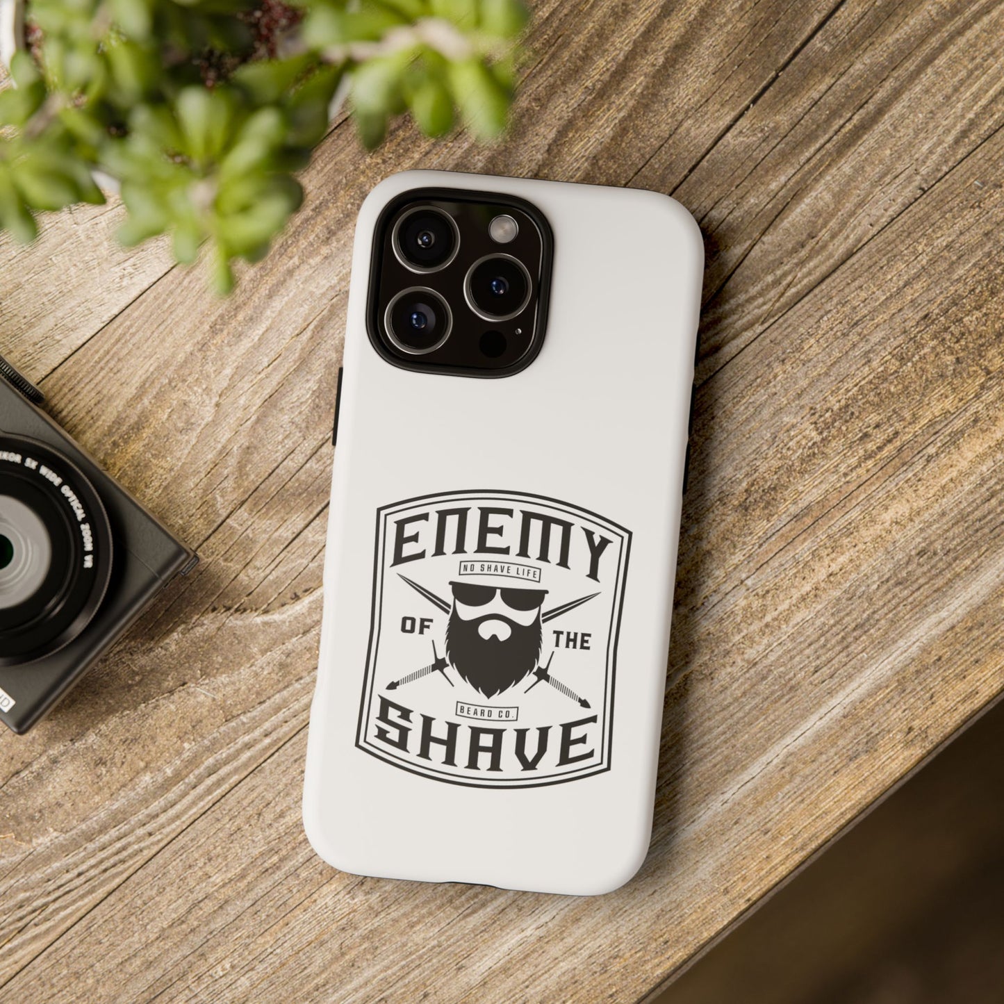 Enemy of the Shave Hard Phone Case