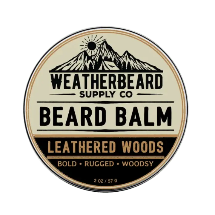Leathered Woods Beard Balm|Beard Balm