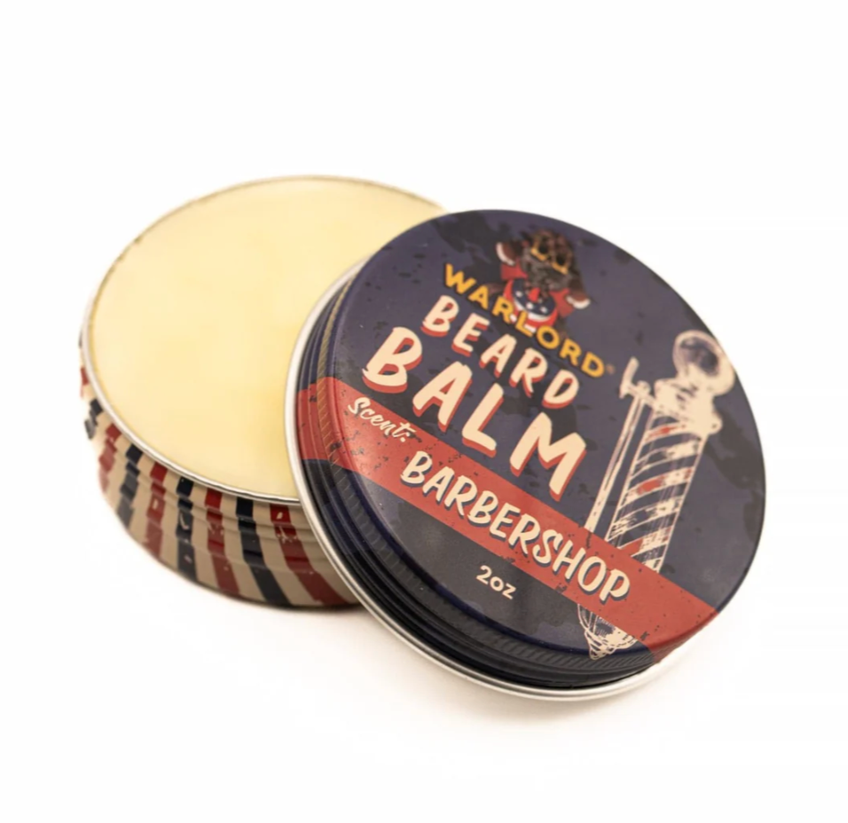 Warlord's Barbershop Beard Balm 2oz.