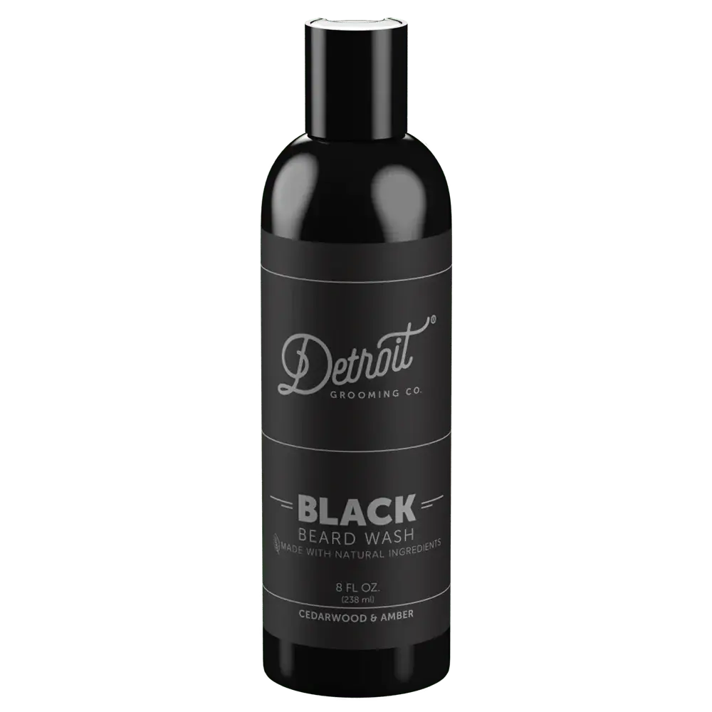 Detroit Grooming Co. Black Edition Cedar & Amber Beard Wash|Beard Wash