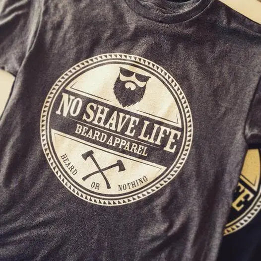 No Shave Life Beard Apparel Men's T-Shirt|T-Shirt