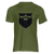 OG No Shave Life Beard Army Green T-Shirt|T-Shirt