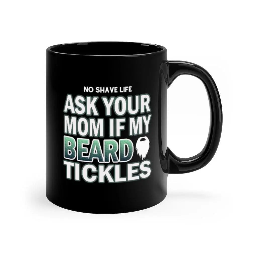 Ask Your Mom Black Ceramic Coffee Mug|Mug