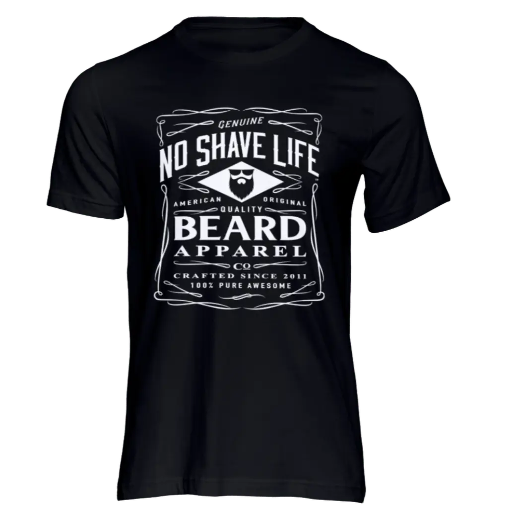 Jack Beard T-Shirt Black|T-Shirt