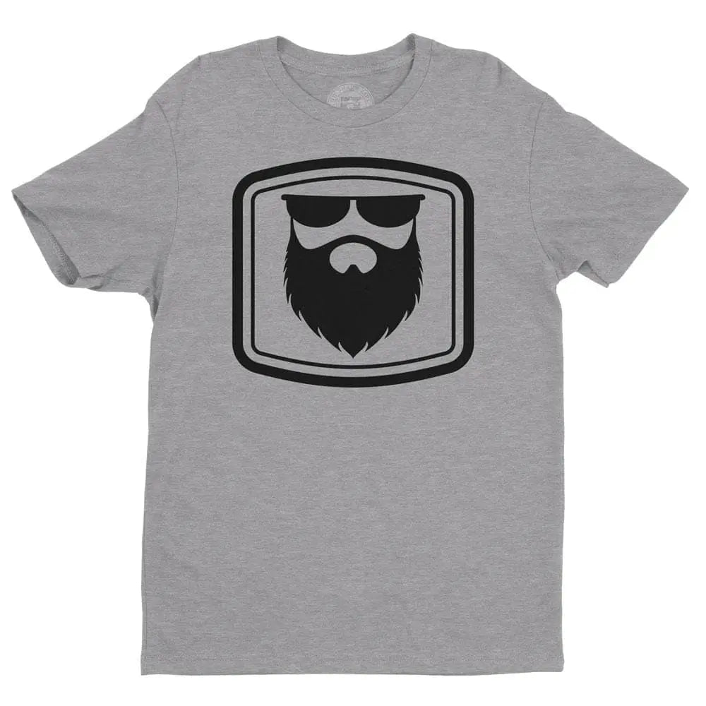 THE OG BEARD 2.0 Heather Grey Men's T-Shirt|T-Shirt