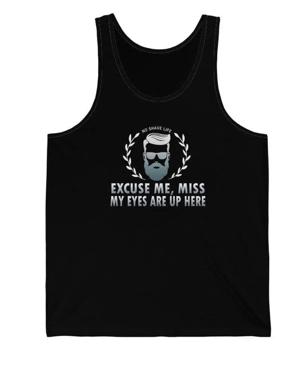 NSL Excuse Me Black Men's Tank Top|Mens Tank Top