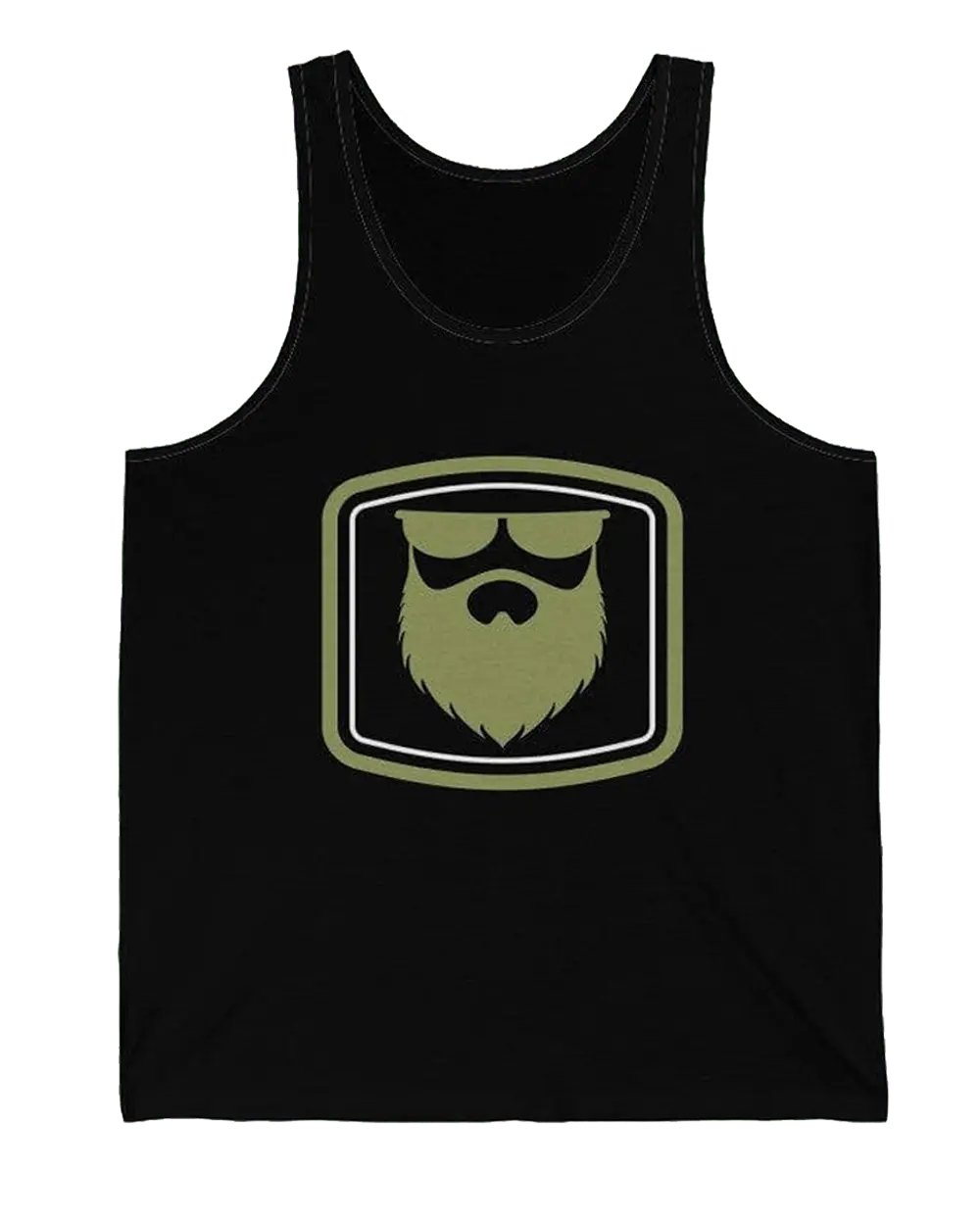 The OG Beard 2.0 Black Men's Tank Top|Mens Tank Top