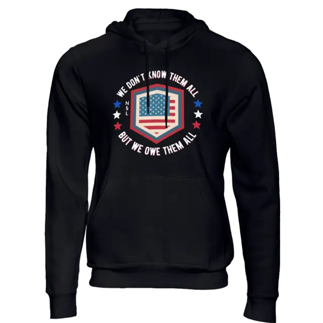 We Owe Them All Black Men's Hoodie|Hoodie