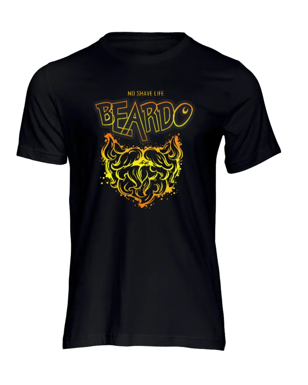 Beardo Black Men's T-Shirt|T-Shirt