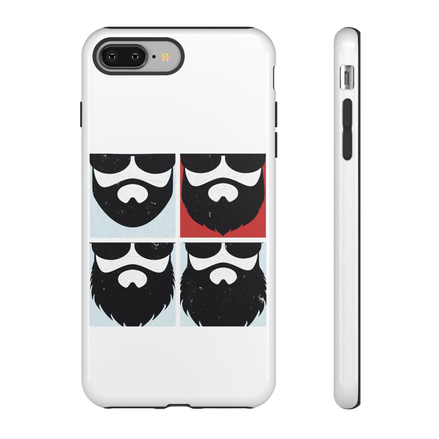 Let it Beard Hard Phone Case