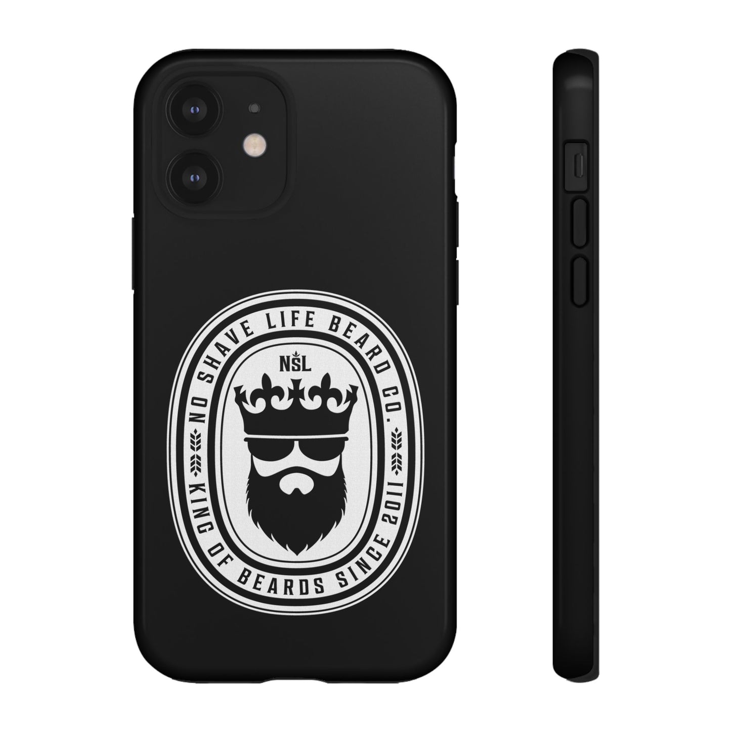 King of Beards Hard Phone Case