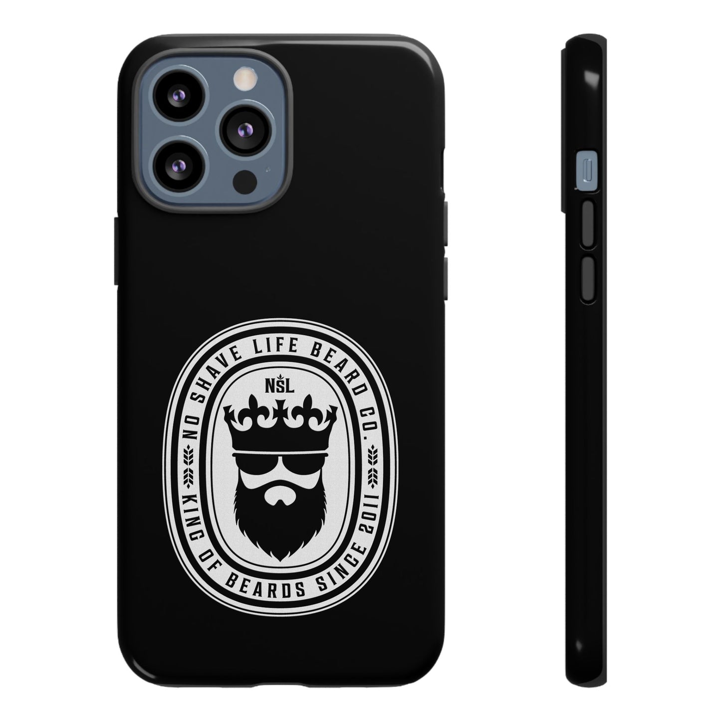 King of Beards Hard Phone Case
