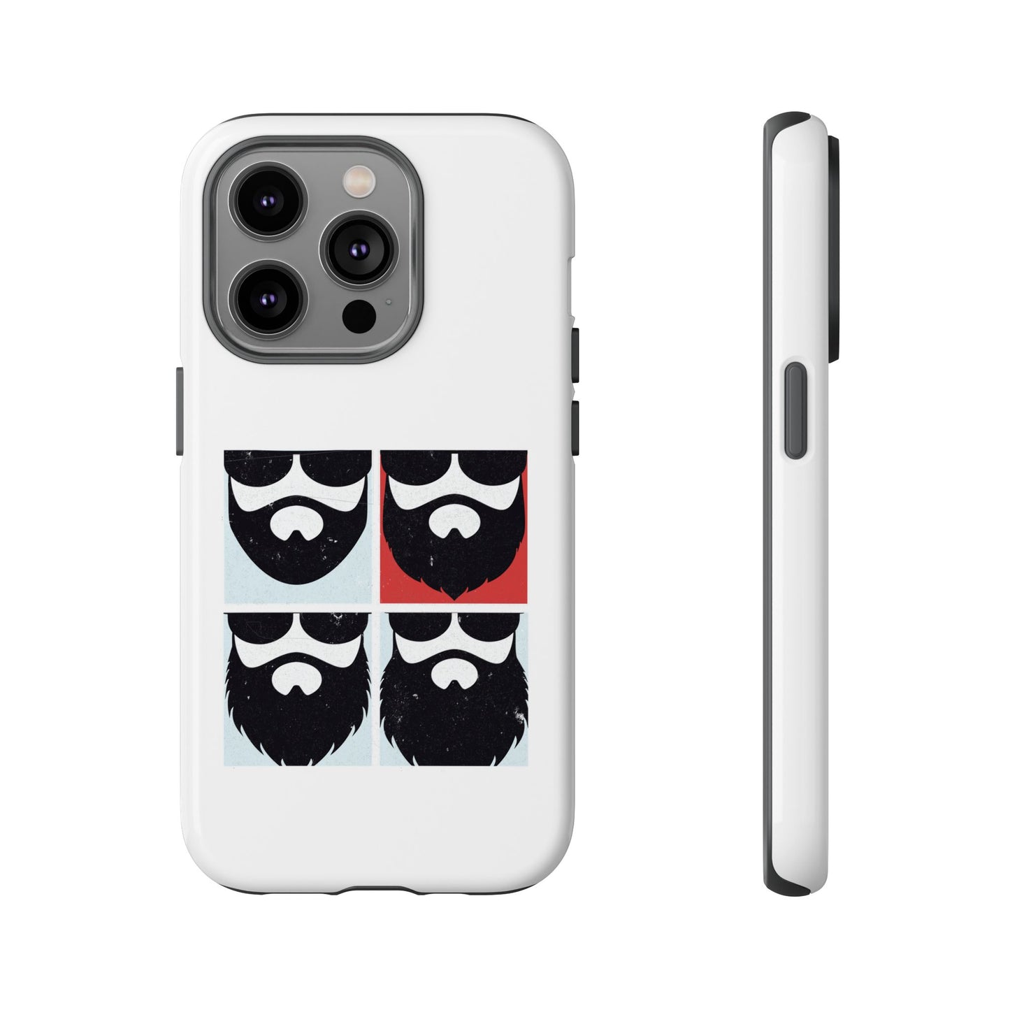 Let it Beard Hard Phone Case