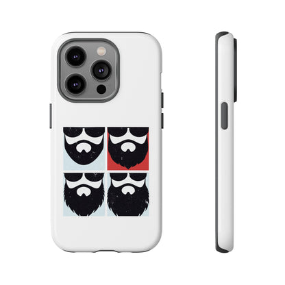 Let it Beard Hard Phone Case