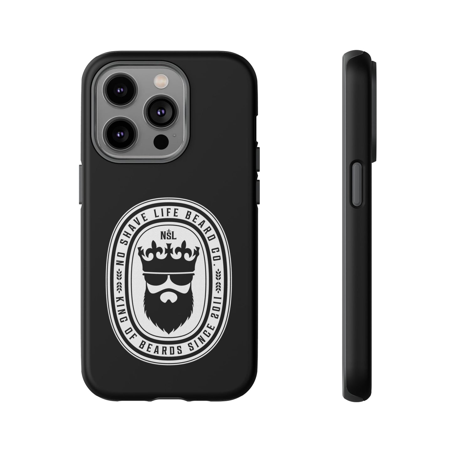 King of Beards Hard Phone Case
