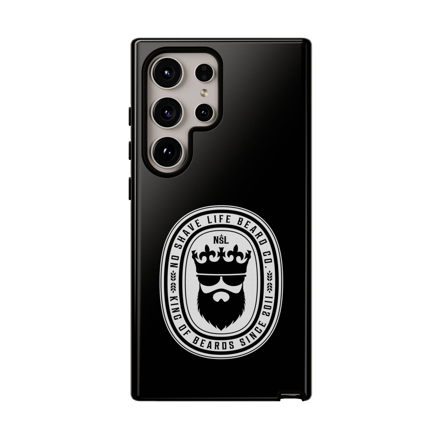 King of Beards Hard Phone Case