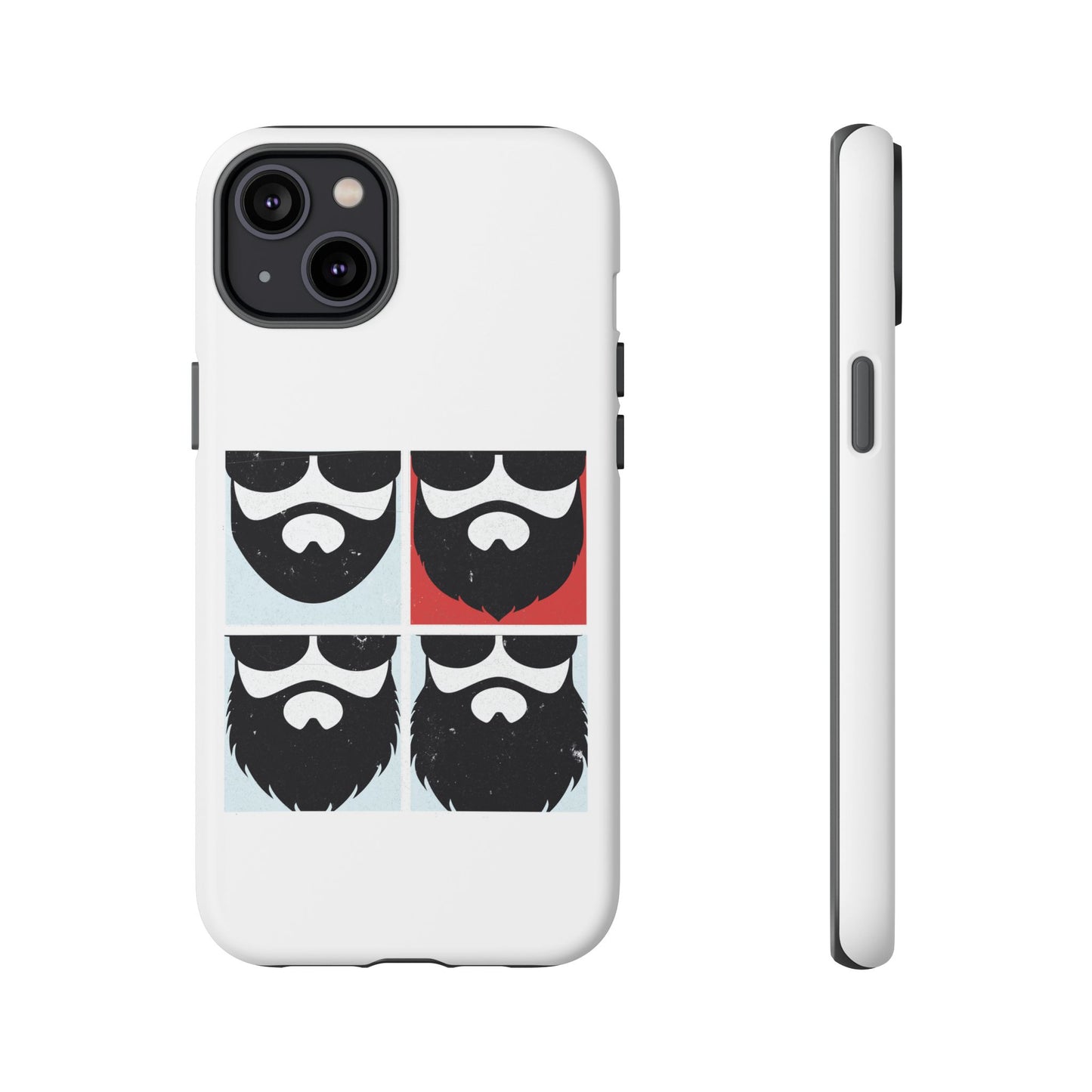Let it Beard Hard Phone Case