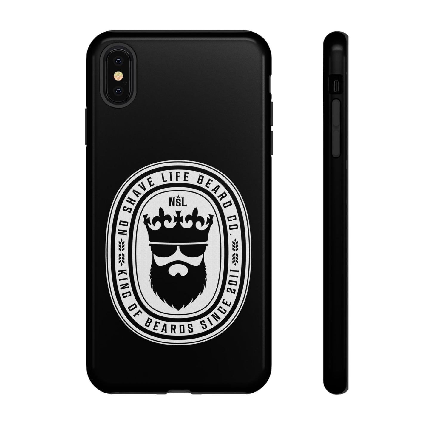 King of Beards Hard Phone Case