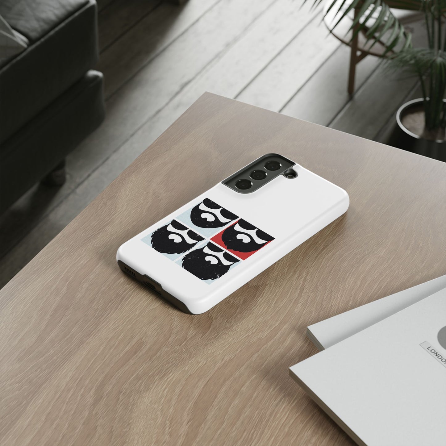 Let it Beard Hard Phone Case