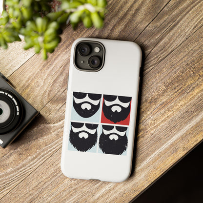 Let it Beard Hard Phone Case
