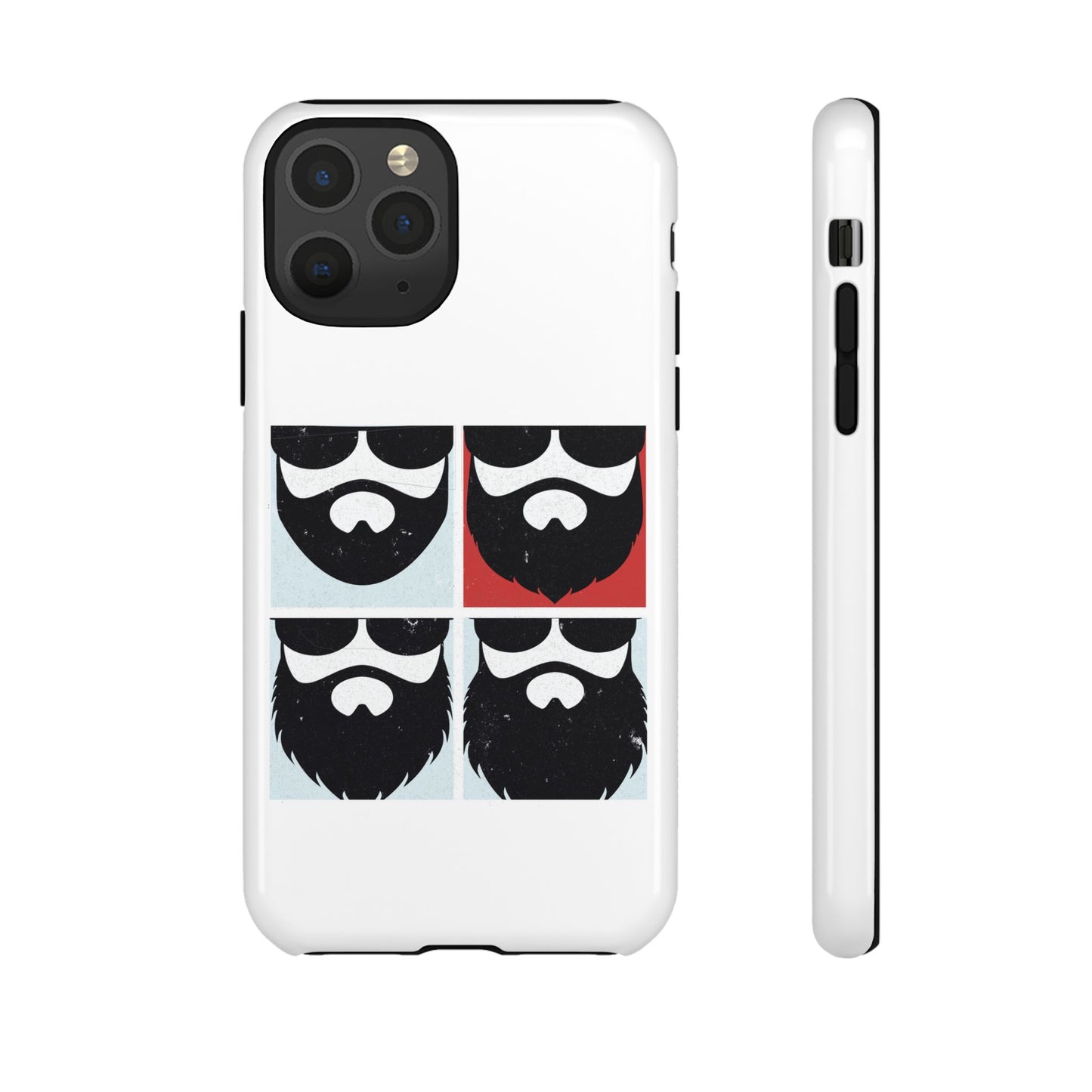 Let it Beard Hard Phone Case