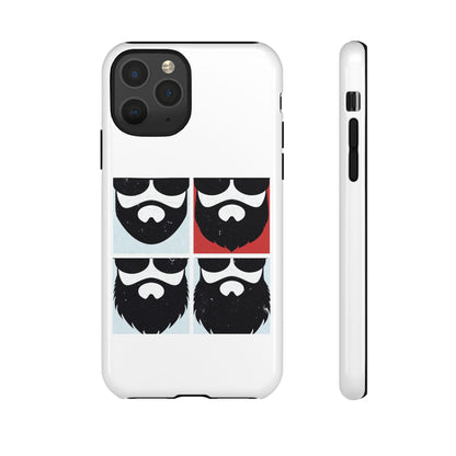 Let it Beard Hard Phone Case