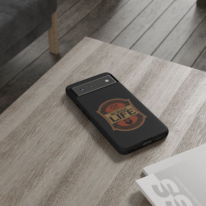 Live Bearded Hard Phone Case