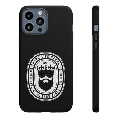 King of Beards Hard Phone Case
