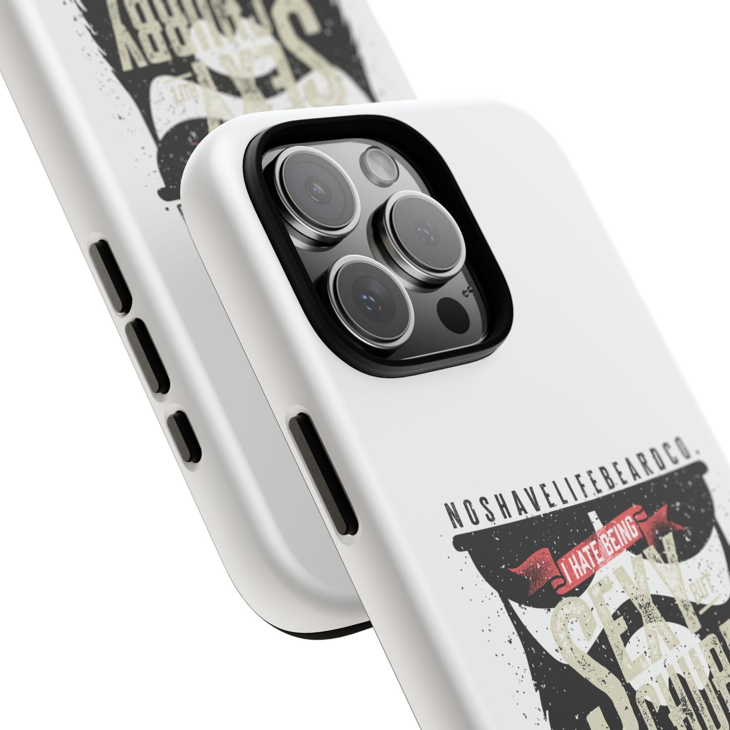 Chubby Bearded & Sexy Man Hard Phone Case