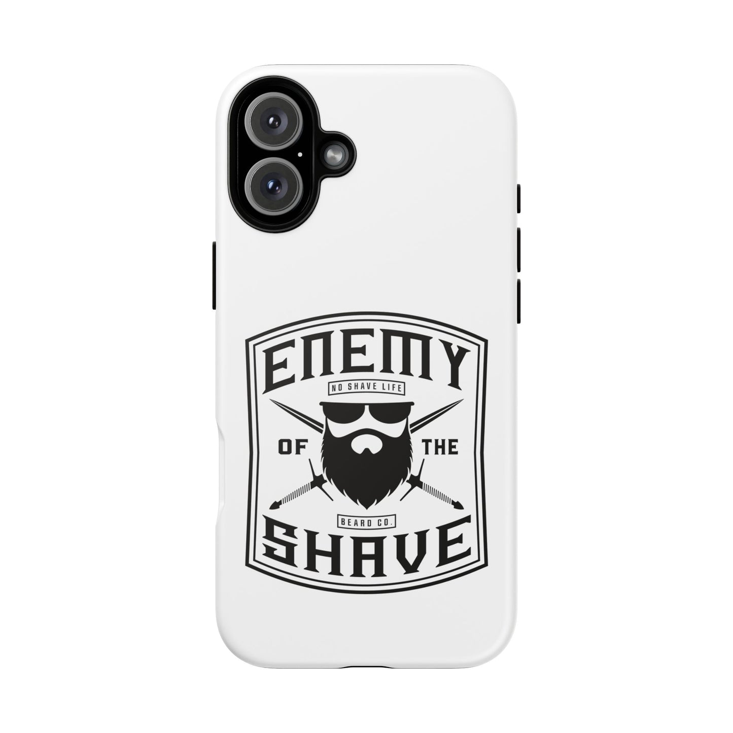 Enemy of the Shave Hard Phone Case