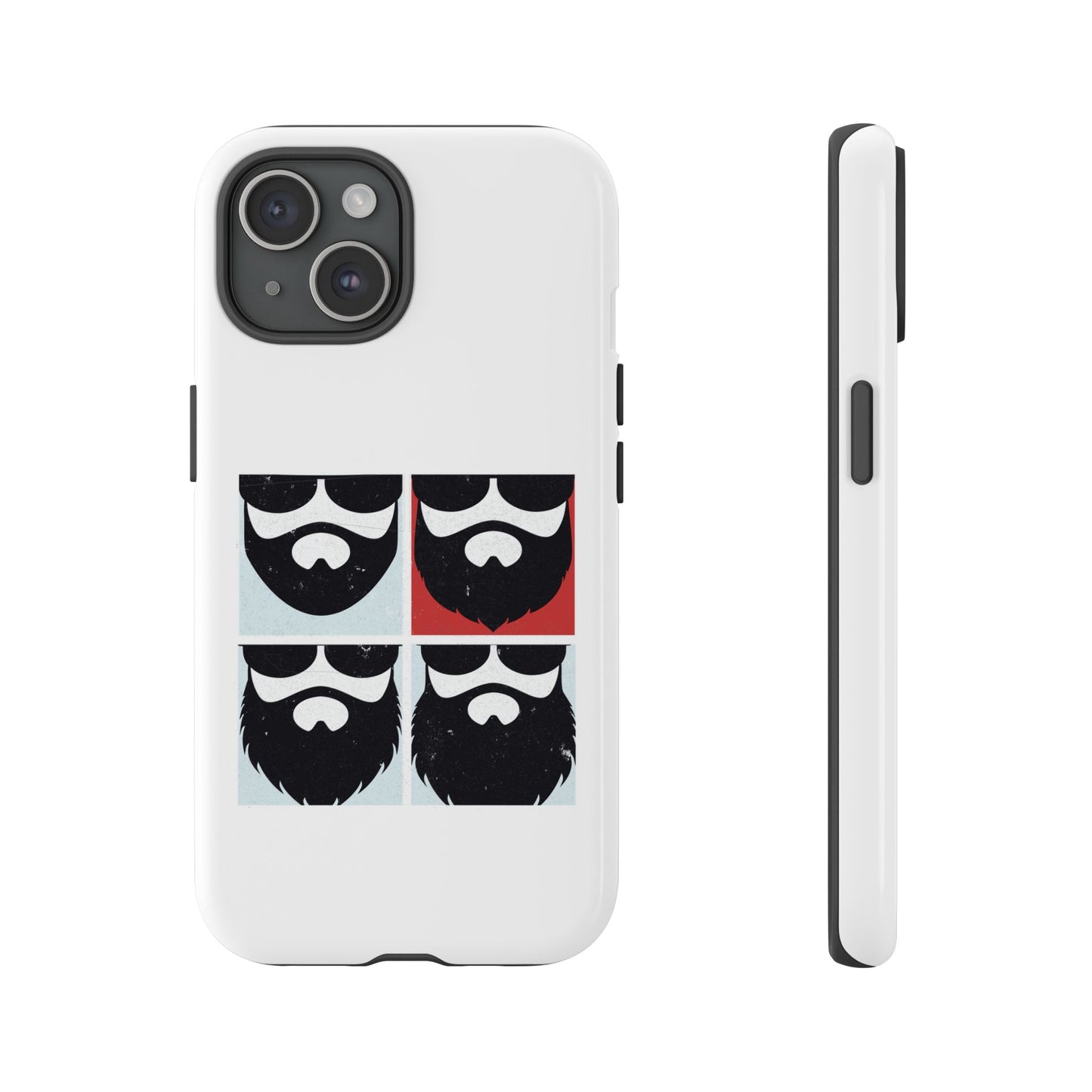Let it Beard Hard Phone Case