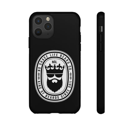 King of Beards Hard Phone Case
