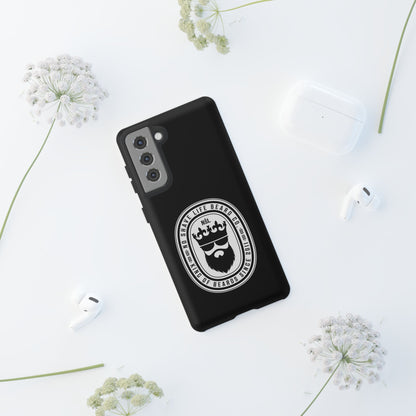 King of Beards Hard Phone Case