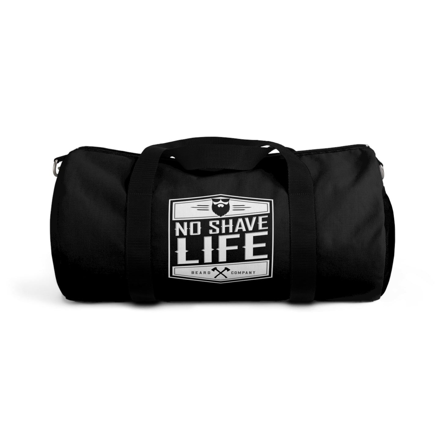 No Shave Life Black Duffel Bag