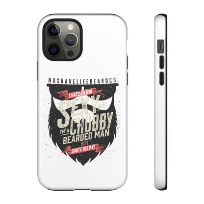 Chubby Bearded & Sexy Man Hard Phone Case