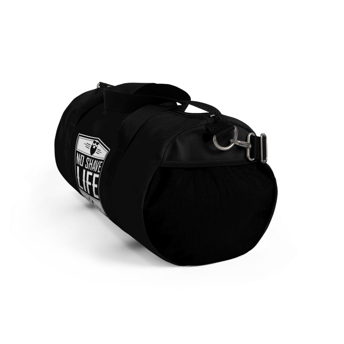 No Shave Life Black Duffel Bag