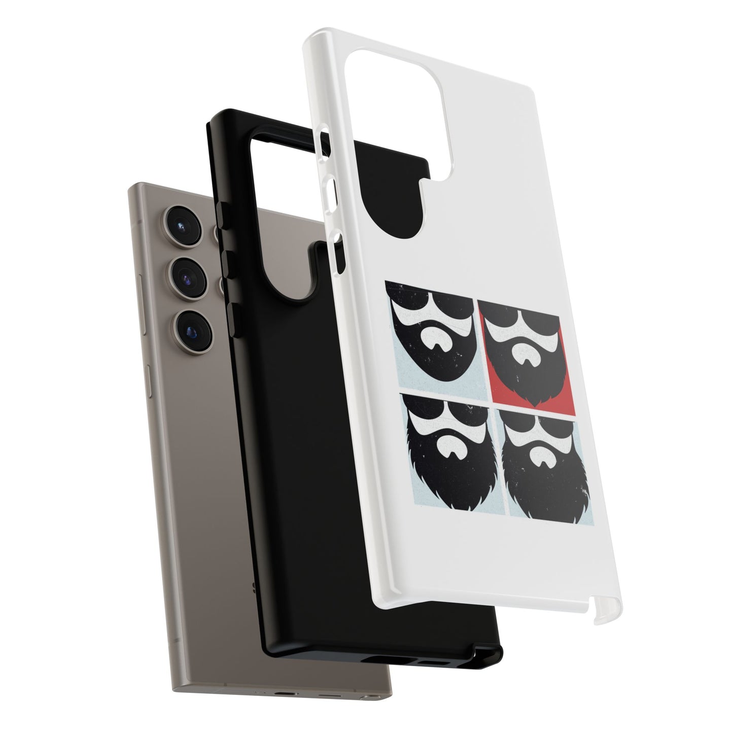 Let it Beard Hard Phone Case