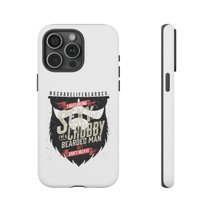 Chubby Bearded & Sexy Man Hard Phone Case