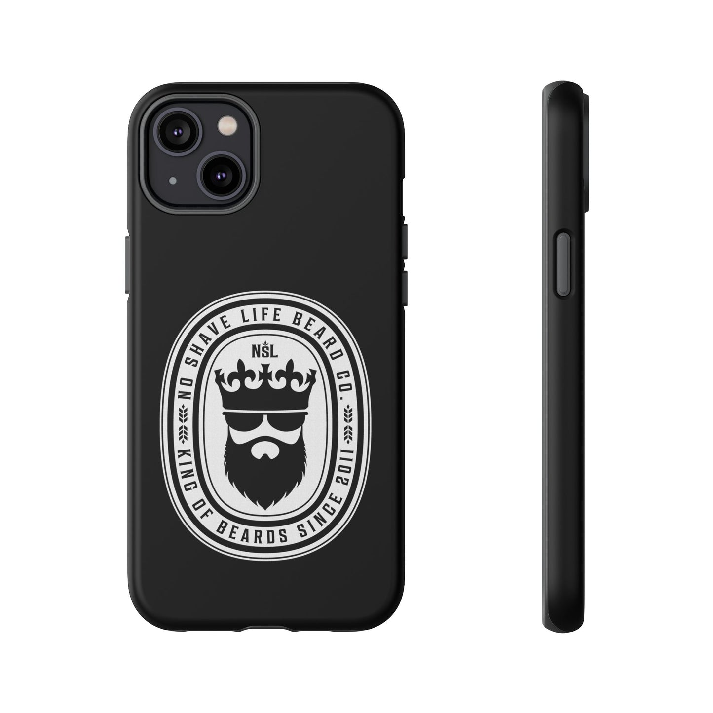 King of Beards Hard Phone Case