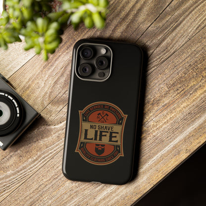 Live Bearded Hard Phone Case