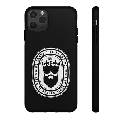 King of Beards Hard Phone Case