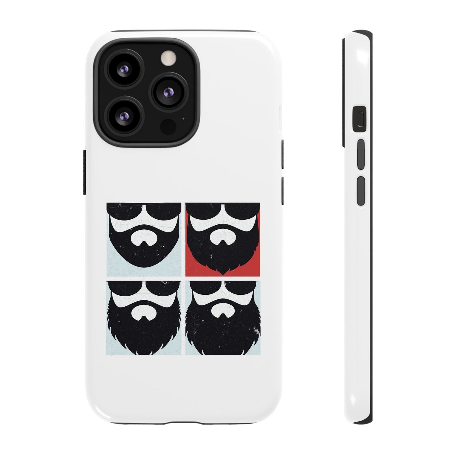 Let it Beard Hard Phone Case