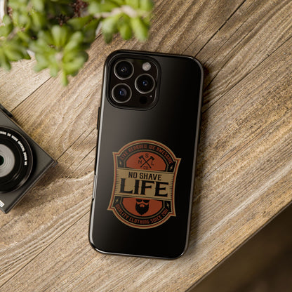 Live Bearded Hard Phone Case