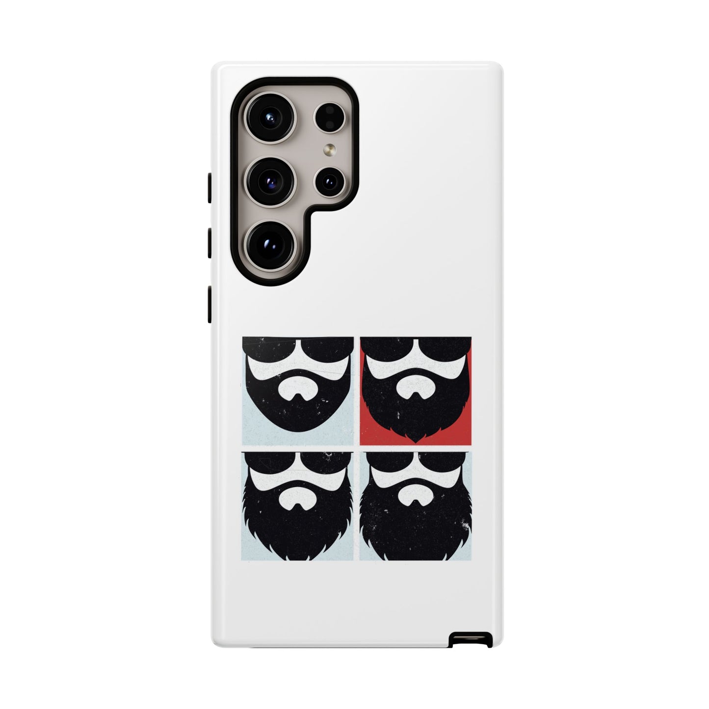 Let it Beard Hard Phone Case