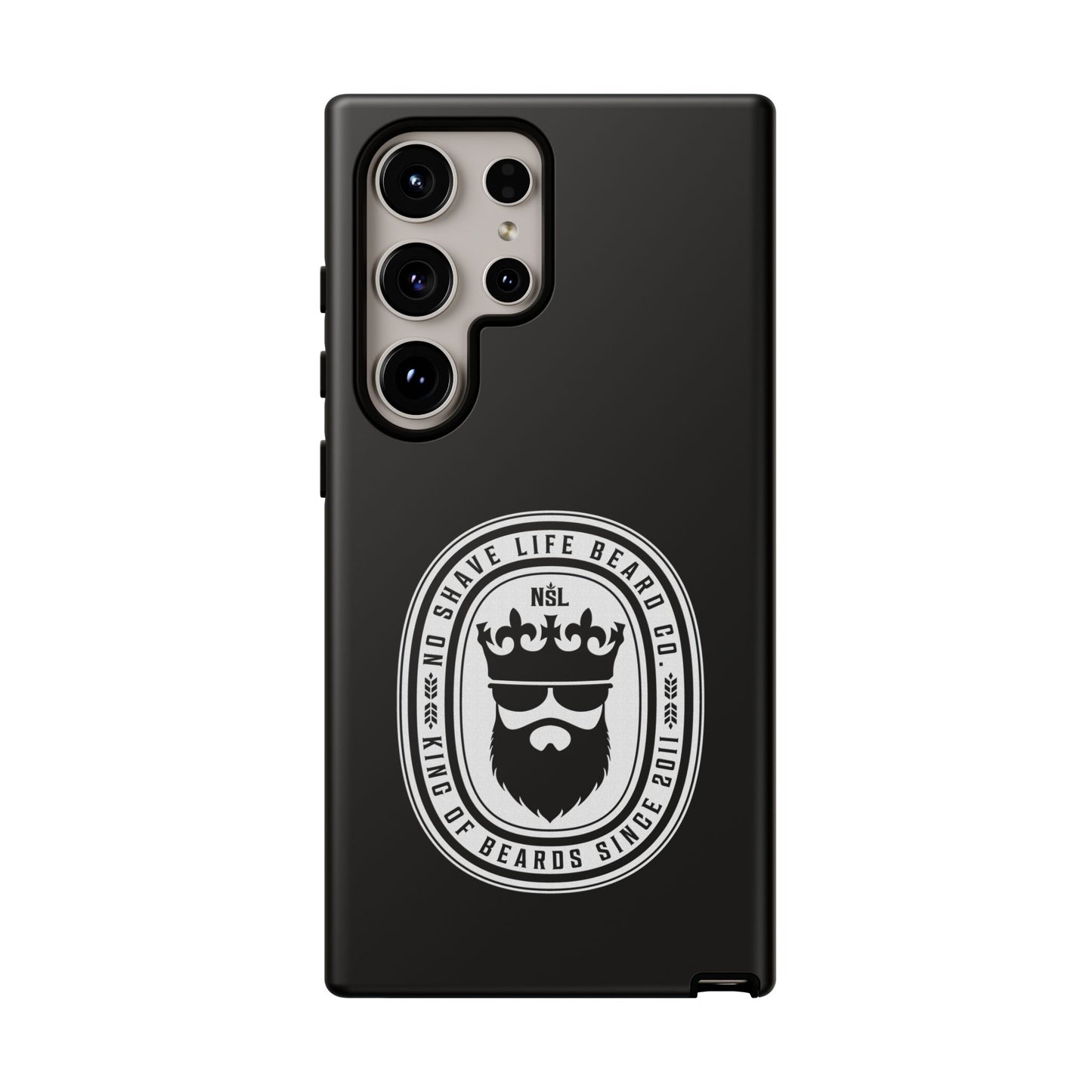 King of Beards Hard Phone Case