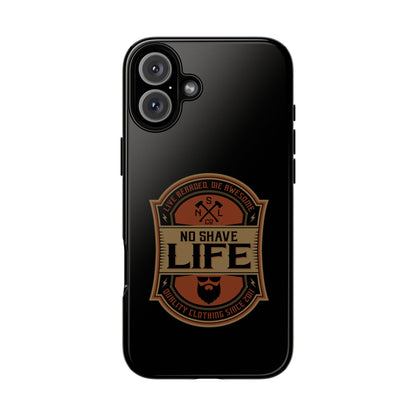 Live Bearded Hard Phone Case