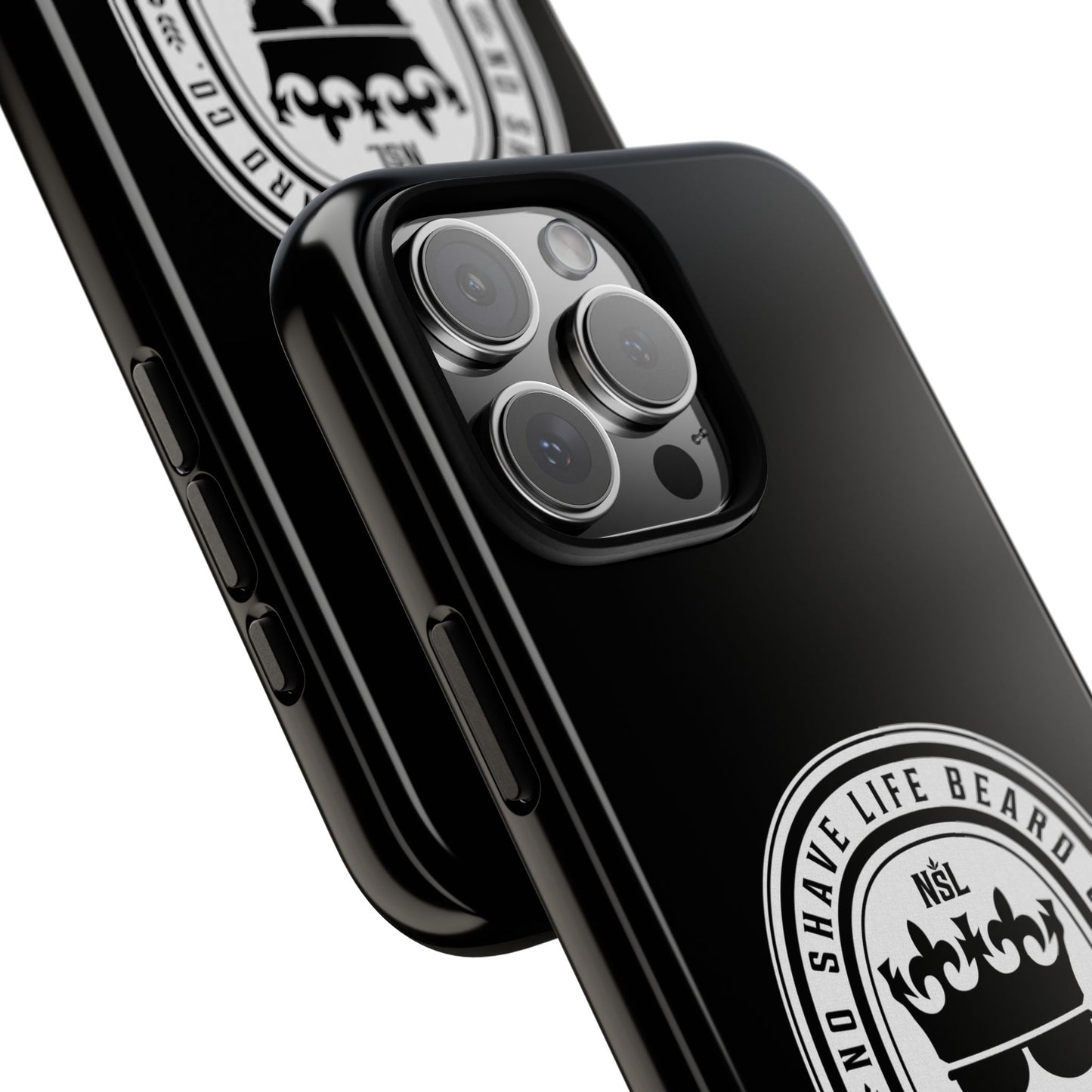 King of Beards Hard Phone Case