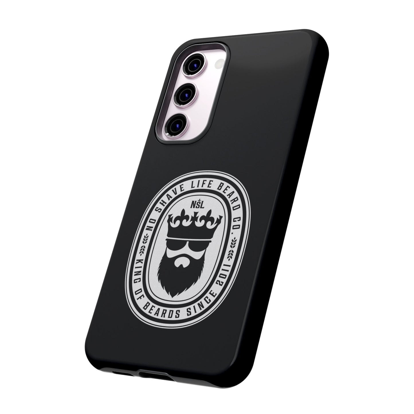 King of Beards Hard Phone Case