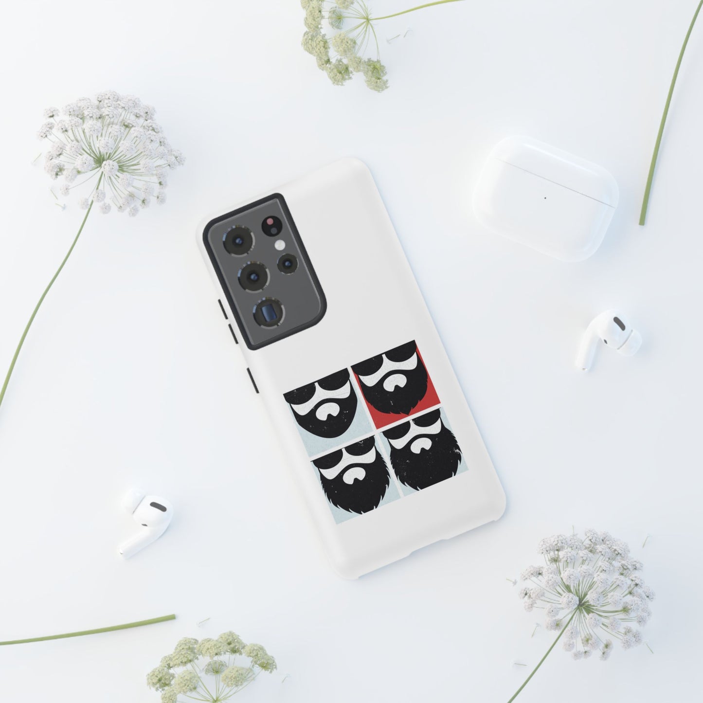 Let it Beard Hard Phone Case