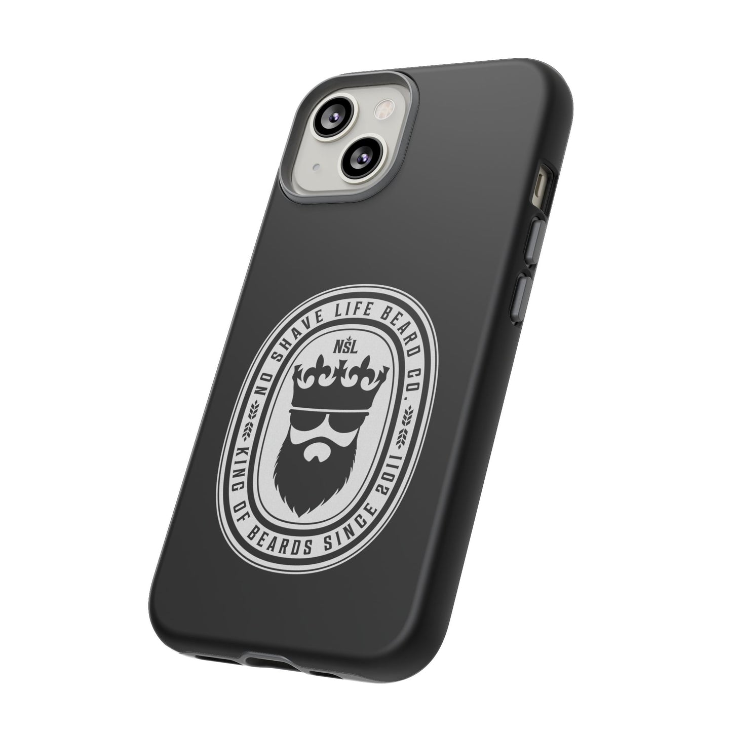 King of Beards Hard Phone Case